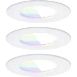 Paulmann 92449 LED-Deckenleuchte, LED-Einbauleuchte LED 6 W Weiß (matt)