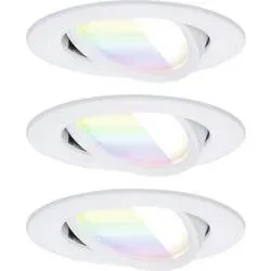 Paulmann 92433 LED-Deckenleuchte, LED-Einbauleuchte 6 W Weiß (matt)