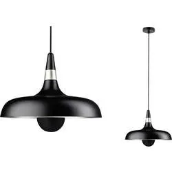 Paulmann 78481 Pendelleuchte E27 Schwarz (matt), Champagner
