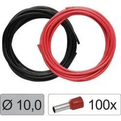 Quadrios 25CW132 Einzelader LiFY 10 mm² Rot, Schwarz 1 Set