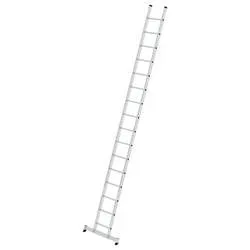 MUNK Günzburger Steigtechnik 010316 Aluminium Sprossen-Anlegeleiter Arbeitshöhe (max.): 5.80 cm 10.1 kg