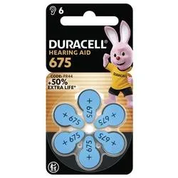 Duracell Hörgerätebatterie ZA675 1.45 V 1 St. 630 mAh Zink-Luft DURACELL - Batterie Hörgeraete EasyTab 675 PR44 NEU 6St.