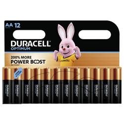 Duracell Batterien Optimum AA 12 Stück