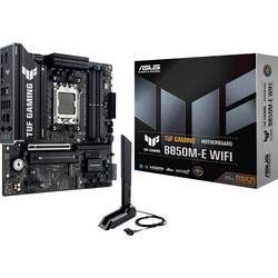 Asus TUF B850M-E Mainboard Sockel (PC) AMD® AM5 Formfaktor (Details) Micro-ATX Mainboard-Chipsatz AMD® B850