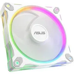 Asus PRIME MR120 PC-Gehäuse-Lüfter Weiß (B x H x T) 120 x 120 x 28 mm inkl. RGB-Beleuchtungssteuerung