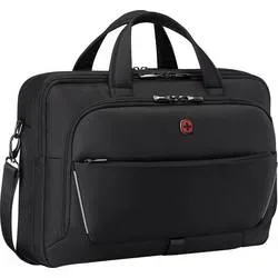 WENGER Laptop Briefcase 16 - 17inch 653498 Meteor Brief Black