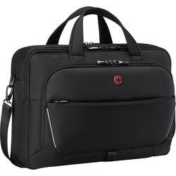 WENGER Laptop Briefcase 16 - 17inch 653498 Meteor Brief Black