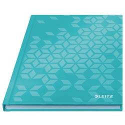 LEITZ Notizbuch WOW A5 46281051 kariert, 90g eisblau