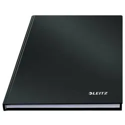 Leitz 46660095 Notizbuch kariert Schwarz 80 Blatt DIN A5