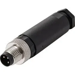 TRU COMPONENTS TC-13752056 Sensor/Aktor Einbaustecker M8 x 1 Stecker, gerade Polzahl Sensoren: 3 1 St.