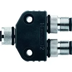 Escha 8012651 Sensor-/Aktor-Verteiler und Adapter Polzahl Sensoren: 4, 3 1 St.