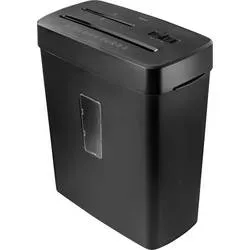 Hama Prime M50CD-B Aktenvernichter 6 Blatt 2 x 12 mm P-5 13 l Vernichtet auch Kreditkarte