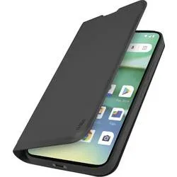 sbs mobile Flip Cover Xiaomi Redmi A5 Schwarz Stoßfest, Handy Flip Case, Induktives Laden, Standfunktion TEWALXIA5K