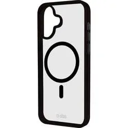sbs mobile Cover Apple iPhone 16 Schwarz Stoßfest, MagSafe kompatibel, mit Magnet-Modul TEMAGCOLIP1661K