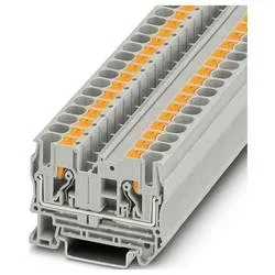 Phoenix Contact 3211813 Durchgangsklemme Push-In-Klemme Grau 50 St. Piece