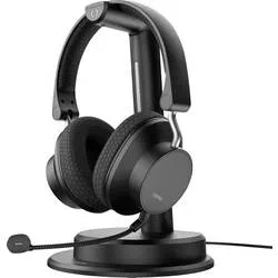Hama Hama BT-900 Bluetooth®-Headset, Multipoint, Ladestation, ENC, kabellos, Schw. On Ear Headset Schwarz