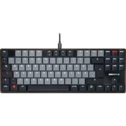 CHERRY CHERRY TAS KC 500 MX LP Corded, Mechanic Kabelgebunden Tastatur Deutsch, QWERTZ Schwarz, Grau