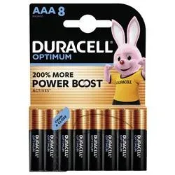 DURACELL Batterie Optimum 4-137714 AAA, LR03, 1.5V 8 St&uuml;ck