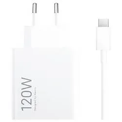 Xiaomi Hypercharge Combo Type A USB Ladegerät 120 W USB-A Stecker Quick Charge Weiß Auto-Detect