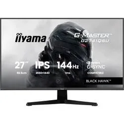 Iiyama 27 IPS Gaming, G-Master Black Hawk, Fre Gaming Monitor EEK D (A - G) 68.6 cm (27 Zoll) 2560 x 1440 Pixel 16:9 1