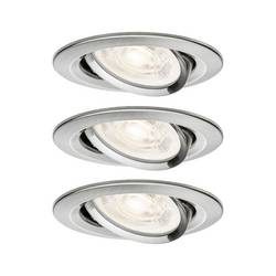 Paulmann 92417 Nova LED-Einbauleuchte GU10 4.9 W Eisen (gebürstet)