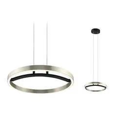 Paulmann Melira 94928 Pendelleuchte LED LED fest eingebaut 24 W Schwarz (matt), Gold