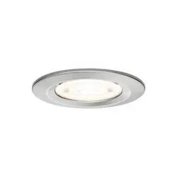 Paulmann 92277 Nova LED-Einbauleuchte GU10 4.9 W Eisen (gebürstet)