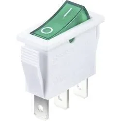 TRU COMPONENTS TC-14988664 Wippschalter 250 V 16 A 1 x Aus/Ein rastend 1 St.