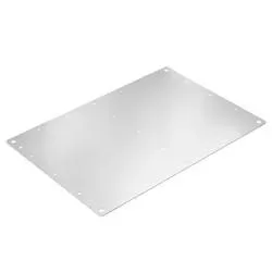 Weidmüller POK MOPL 0823 Montageplatte (L x B) 219 mm x 64 mm Stahl Silber 1 St.