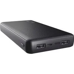 Trust - Powerbank PRIMO ECO 20.000mAh, Schwarz, One Size
