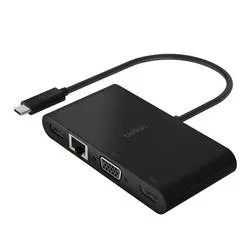 Belkin - USB-C Multiport Hub-Adapter Belkin, Schwarz