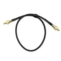 Mueller Electric SMBM-SMBM17403 Koaxialkabel Außen-Durchmesser: 2.8 mm RG174 50 ? Schwarz 1 St.