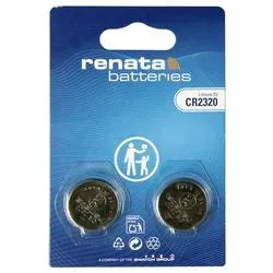 Renata Knopfzellenbox CR2320 3 V 2 St. 150 mAh Li-MnO2