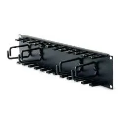 APC APC Patchkabel Organizer 2HE schwarz Kabelmanagementtafel