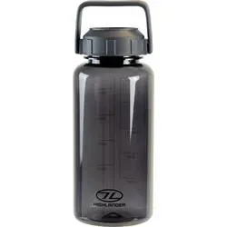 Highlander Trinkflasche 1000 ml Kunststoff CP296-BK NJORD 1000 TRITAN Flasche Schwarz