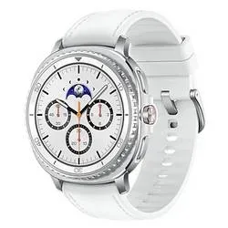 Samsung Galaxy Watch8 Classic (46mm, LTE white) Smartwatches – Samsung Galaxy Watch 8 – weiss