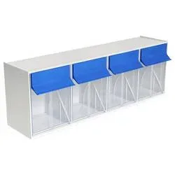 Hünersdorff 460303 Lagersichtbox MultiStore (L x B x H) 172 x 601 x 206 mm Lichtgrau 1 St.