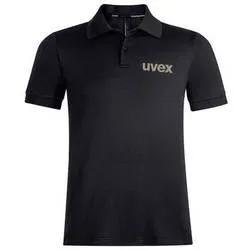 uvex 7071210 Poloshirt Kleider-Größe=M Schwarz