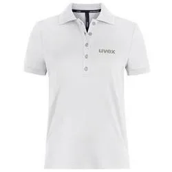 uvex 7071514 Poloshirt Kleider-Größe=3XL Weiß