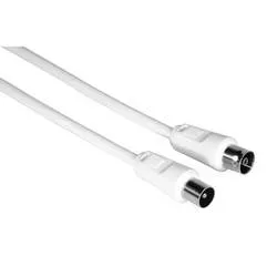 HAMA 00205029 - Antennen-Kabel (Weiss)