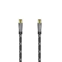HAMA 00205073 - Antennenkabel (Grau/Schwarz)