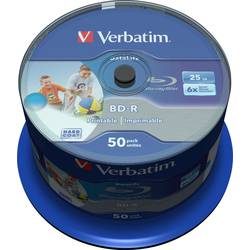 Verbatim -  43812 Leere Blu-Ray Disc BD-R 25 GB 50 Stück(e)