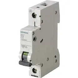Siemens 5SL41066 5SL4106-6 Leitungsschutzschalter 1polig 6 A 230 V, 400 V