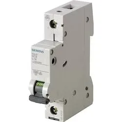 Siemens 5SL61066 5SL6106-6 Leitungsschutzschalter 1polig 6 A 230 V, 400 V