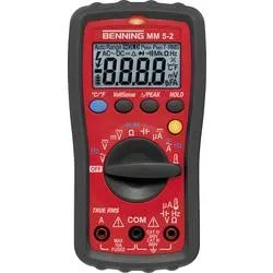 Benning MM 5-2 Hand-Multimeter digital inkl. Tasche CAT III 600 V, CAT IV 300 V Anzeige (Counts): 6000