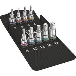Wera 8740 C HF 05004201001 Innen-Sechskant Steckschlüssel-Bit-Einsatz-Set 9teilig 1/2 (12.5 mm)