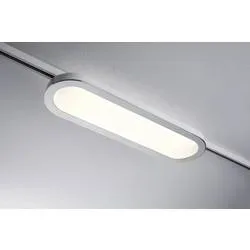 Paulmann Panel Loop Hochvolt-Schienensystem-Leuchte URail LED fest eingebaut 7 W LED Weiß, Chrom