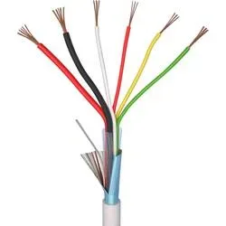 ELAN 25041 Alarmkabel LiYY 4 x 0.22 mm² + 2 x 0.5 mm² Weiß Meterware