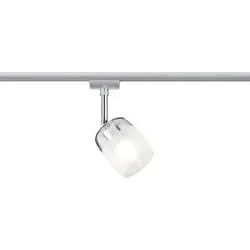 Paulmann Blossom Hochvolt-Schienensystem-Leuchte URail G9 10 W LED Chrom (matt), Satin