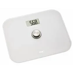 TFA Dostmann ECO STEP Personenwaage 50.1014.02 digital Wägebereich (max.)=150 kg Weiß Eichfähig